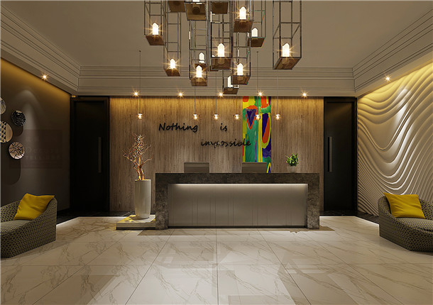 海原西夏文化宫酒店装修设计|艺术与线条的完美结合。