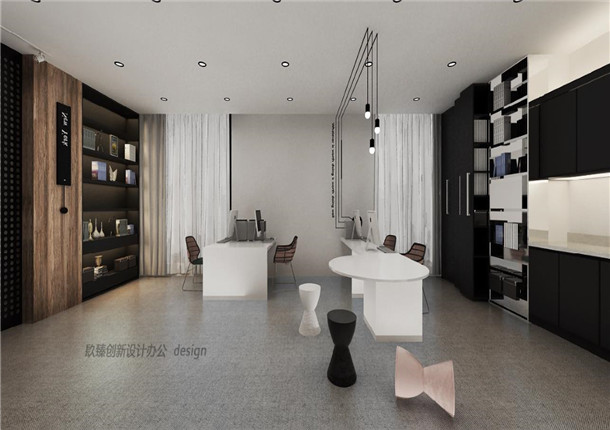 海原镹臻创新办公室装修|简约时尚与线条的完美刻画。