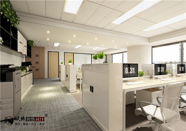 海原蒲惠办公室设计|构建一个心阅自然的室内形态空间
