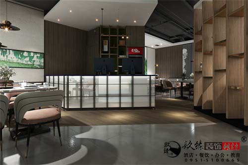 海原梧桐树餐厅装修设计方案|文艺浪漫的就餐空间