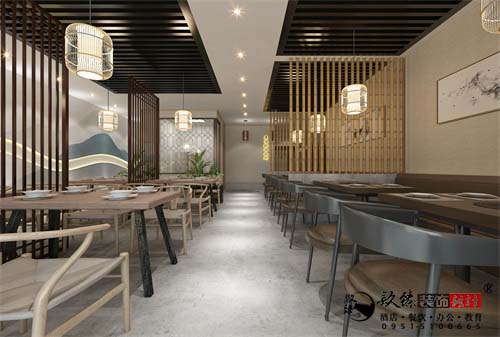 海原川香居餐厅设计方案鉴赏|自然淳朴，食香文雅