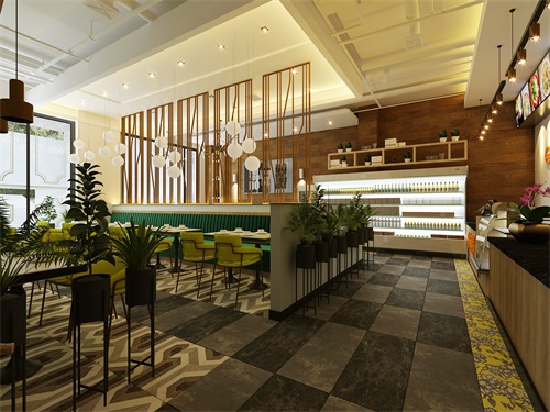 海原喜鼎餐厅设计方案鉴赏|海原食境合一的现代餐饮空间